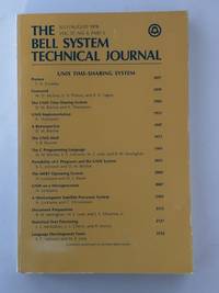 Unix Time-Sharing System (The Bell System Technical Journal: July/August 1978 Vol. 57, No. 6,...