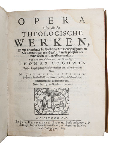 Opera ofte Alle de theologische werken, meest…