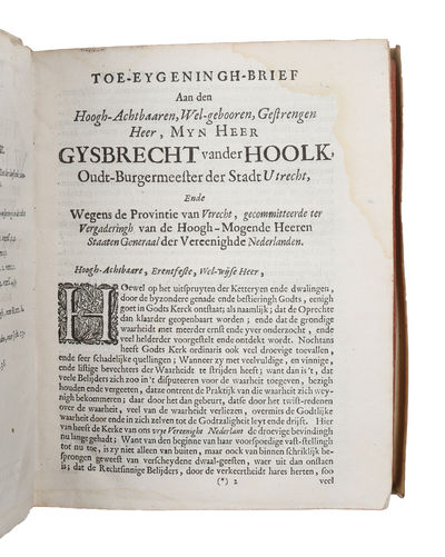 Opera ofte Alle de theologische werken, meest betreffende de praktijke der godtzaligheidt, en den wandel van een christen, in de plichten nevens Godt en zijne even-naasten. (photo 3)
