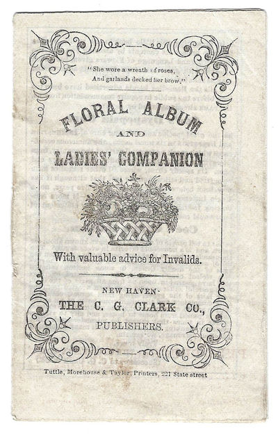 Floral Album and Ladies' Companion with valuable advice for Invalids