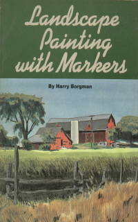 cover of LANDSCAPE PAINTING WITH MARKERS