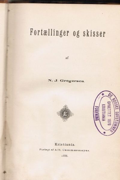 Fortællinger og skisser.