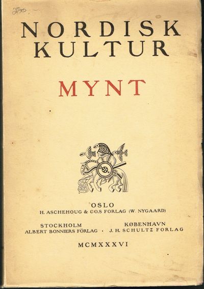 Mønt. [Nordisk kultur XXIX.]