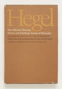 The Difference Between Fichte's and Schelling's System of Philosophy