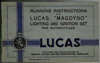 image of Running Instructions for Lucas "Magdyno" Lighting and Ignition Set for Motor-Cycles