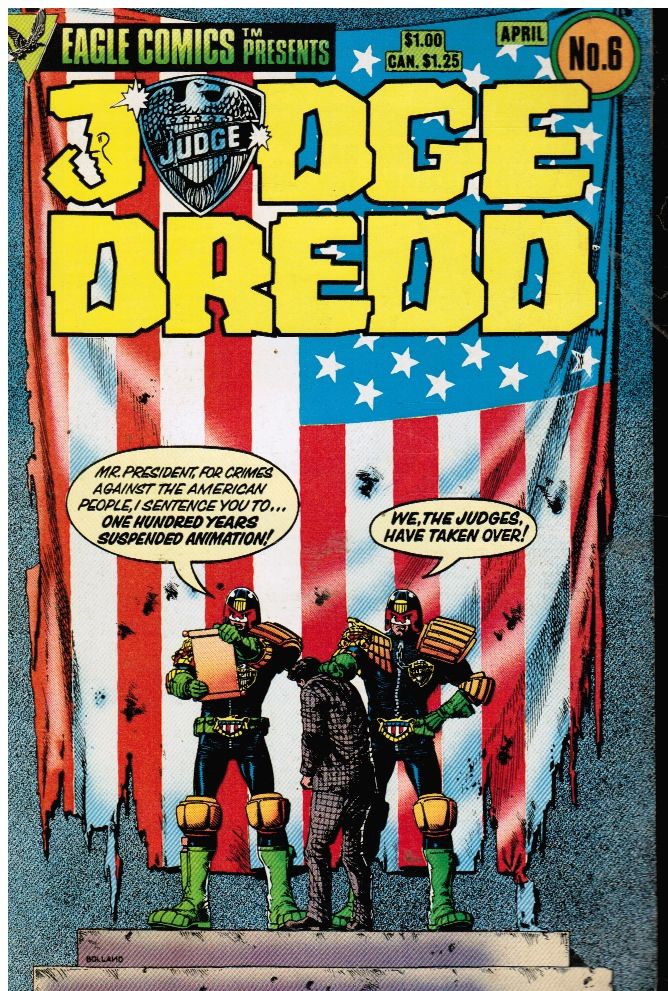 Judge Dredd 6 By Pat Script Mills 1984 From Bookshop Baltimore Sku