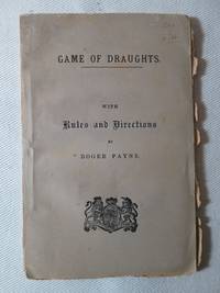 Game of Draughts by Roger Payne - Paperback - First Edition - 1813 - from Books Again, Inc. (SKU: 2100)