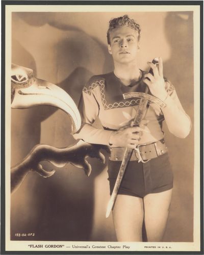 Flash Gordon (Original publicity photograph of Buster Crabbe from the 1936 film)