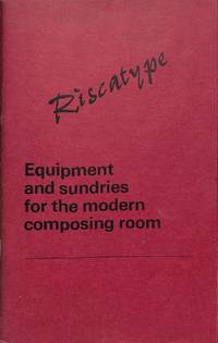 Range of composing room equipment.
