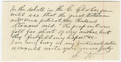 The Drafter of the 14th Amendment Quotes Abolitionist Congressman Thaddeus Stevens