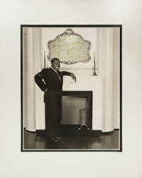 Photograph signed and inscribed in the image ("Louis 'Satchmo' Armstrong), to Jackie "Moms" Mabley, "Best wishes to Jackie Mabley, my dear friend ...