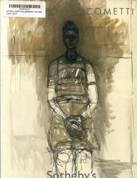 SOTHEBY&#039;S: ALBERTO GIACOMETTI: IMPRESSIONIST &amp; MODERN ART EVENING SALE (NEW YORK, WEDNESDAY 7 MAY 2008) by None - 2008-01-01