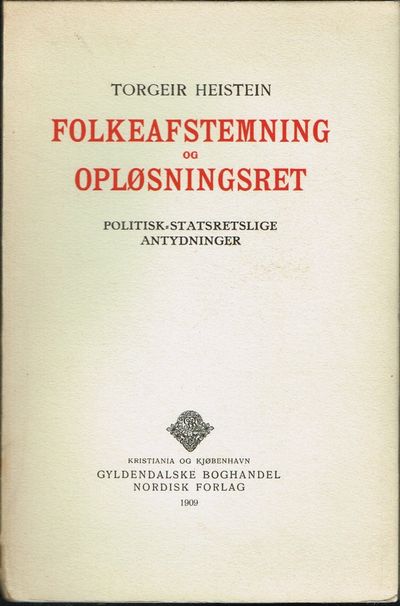 Folkeafstemning og Opløsningsret.…