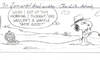 Large Comic Strip Signed by Charles Schulz on January 18, 1992, Featuring Snoopy's Brother, Spike, in the Desert