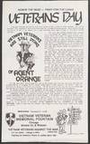Honor the Dead - Fight for the Living. Veterans Day [handbill]