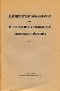 Tjänsteförteckningssakkunnige och de…