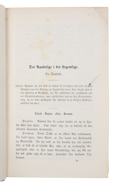 Aanden i Naturen. 2 bd. (The Spirit in Nature. 2 Volumes). - [ØRSTED'S MAIN WORK ON NATURAL PHILOSOPHY] (photo 2)
