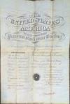 1873 – An impressive U.S. State Department Naturalization Certificate for a German immigrant who opened a boot-making shop in St. Louis, Missouri along with two cdvs, one in duck-hunting gear wearing a pair of what, no doubt, are boots that he made himself
