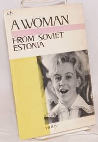 image of A woman from Soviet Estonia, publication of the weekly "Kodumaa