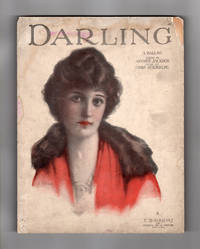 Darling", 1920 Vintage Sheet Music. S. Knox Watercolor Cover. Arthur Jackson, Chris...