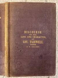 (CIVIL WAR, Confederacy, North Carolina & Virginia) Discourse on the Life and Character of the...