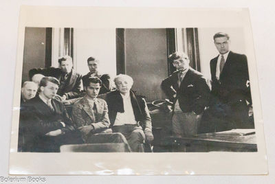 [Photograph] Frank Lloyd Wright and his defenders