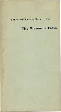 The Pleasure Tube (Uncorrected Proof) by Robert Onopa - 1979