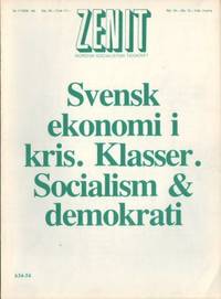 Zenit. Nordisk socialistisk tidskrift. Nr 54…