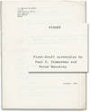 Pinsky (Original screenplay for an unproduced film)