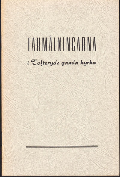 Takmålningarna i Tofteryds gamla kyrka.…