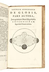 Institutio Astronomica de usu Globorum & Sphaerarum Caelestium ac Terrestrium: duabus partibus adornata. Una, secundum hypothesin Ptolemaei, per terram quiescentem. Altera, juxta mentem N. Copernici, per terram mobile… Latine reddita a M. Hortensio