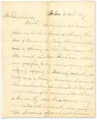 1827 Autograph Letter Signed,To Edward Everett, With Everett's..