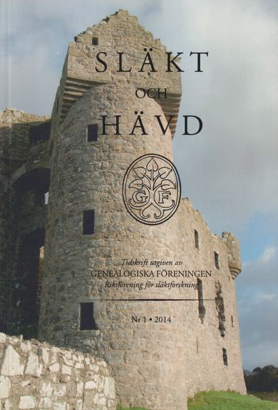 Släkt och Hävd 2014:1-4.