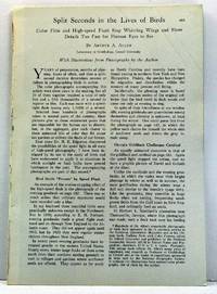 Split Seconds in the Lives of Birds. Article published in National Geographic Magazine, Volume 105, Number 5 (May, 1954), pp. 681-706