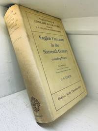 cover of English Literature in the Sixteenth Century (excluding drama)