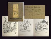 image of PETITES VILLES D'ALSACE. Text by La Comtesse Tolstoi. Illustrations by Geraldine Major. Inscribed
