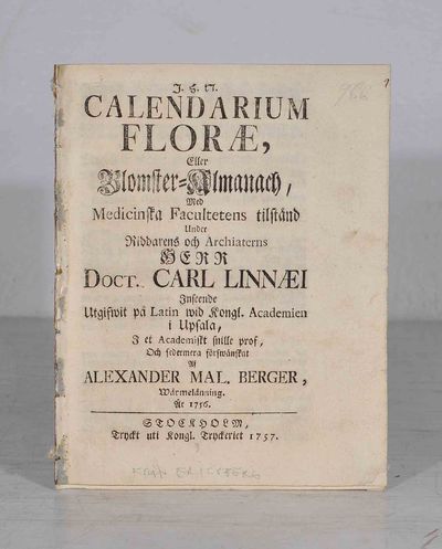 Calendarium floræ, eller blomster-almanach, med…