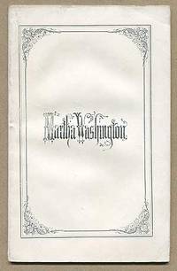 New York: J.C. Buttre, 1865. Softcover. Very Good. First edition. 24, pp. With a steel engraved fron...
