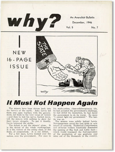 Why? An Anarchist Bulletin. Vol. 5, no. 7 (December, 1946)