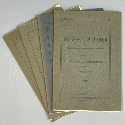 Svenska släkter. Under medverkan af…