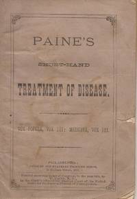 image of New School Treatment Reduced to a Science (19th Century Pamphlet)