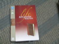 NIV, Life Application Study Bible, Leathersoft, Tan/Brown, Red Letter Edition