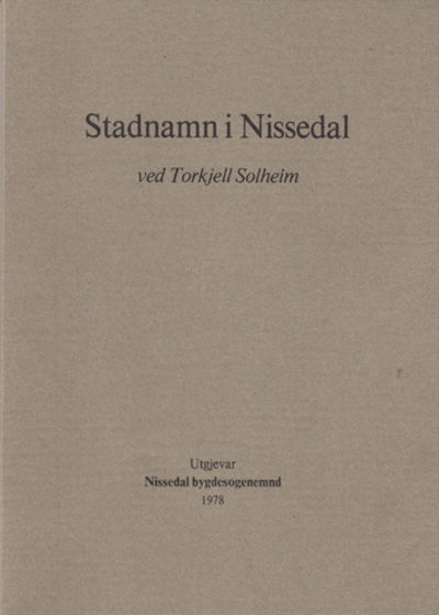 Stadnamn i Nissedal.