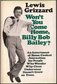 Won’t You Come Home, Billy Bob Bailey? (inscribed) 