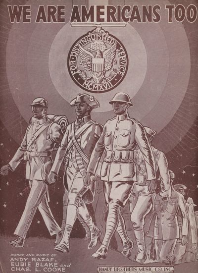 We Are Americans Too. [Sheet Music]