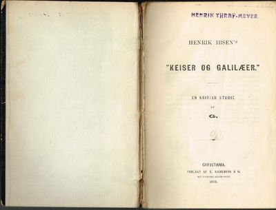 Henrik Ibsen's 