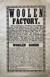 Woolen / Factory. / This establishment situated at my residence / in the North East part of Clay County, Mo., / ... / will be in / full operation in ten days. / [followed by 29 lines describing the factory and its services to include "a good assortment of WOOLEN GOODS for sale." Signed in type at the end "W.L. Watkins. / May 8, 1861.
