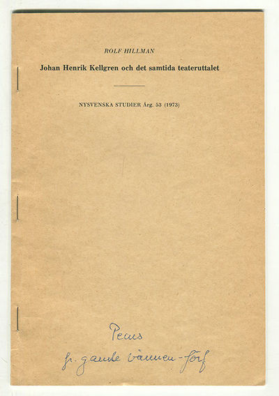 Johan Henrik Kellgren och det samtida…