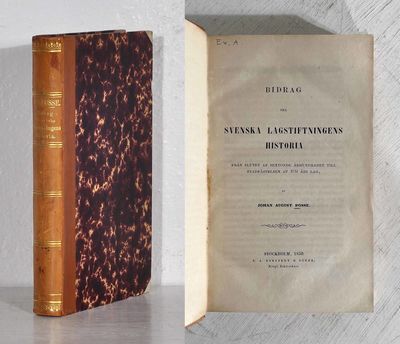 Bidrag till svenska lagstiftningens historia från…