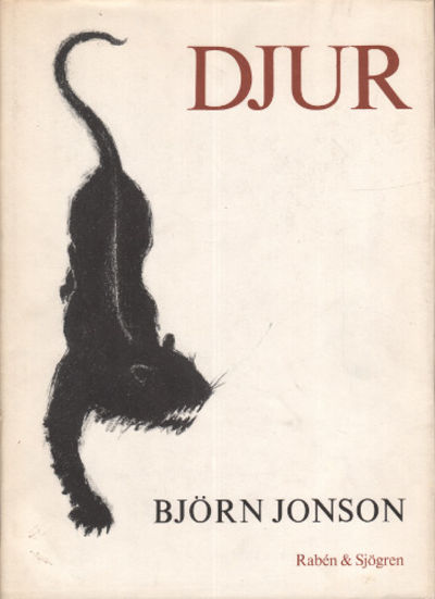 DJUR. Text och teckningar i färg.